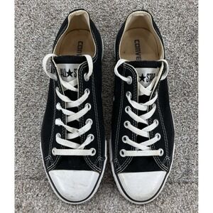 Converse Chuck Taylor All Star Ox Low Top Sneaker Women's 9.5 Black Vintage Y2K